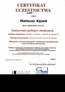 MK Aesthetic Med Clinic - Certyfikaty
